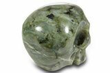 Realistic, Shimmering Labradorite Skull - Madagascar #378607-4